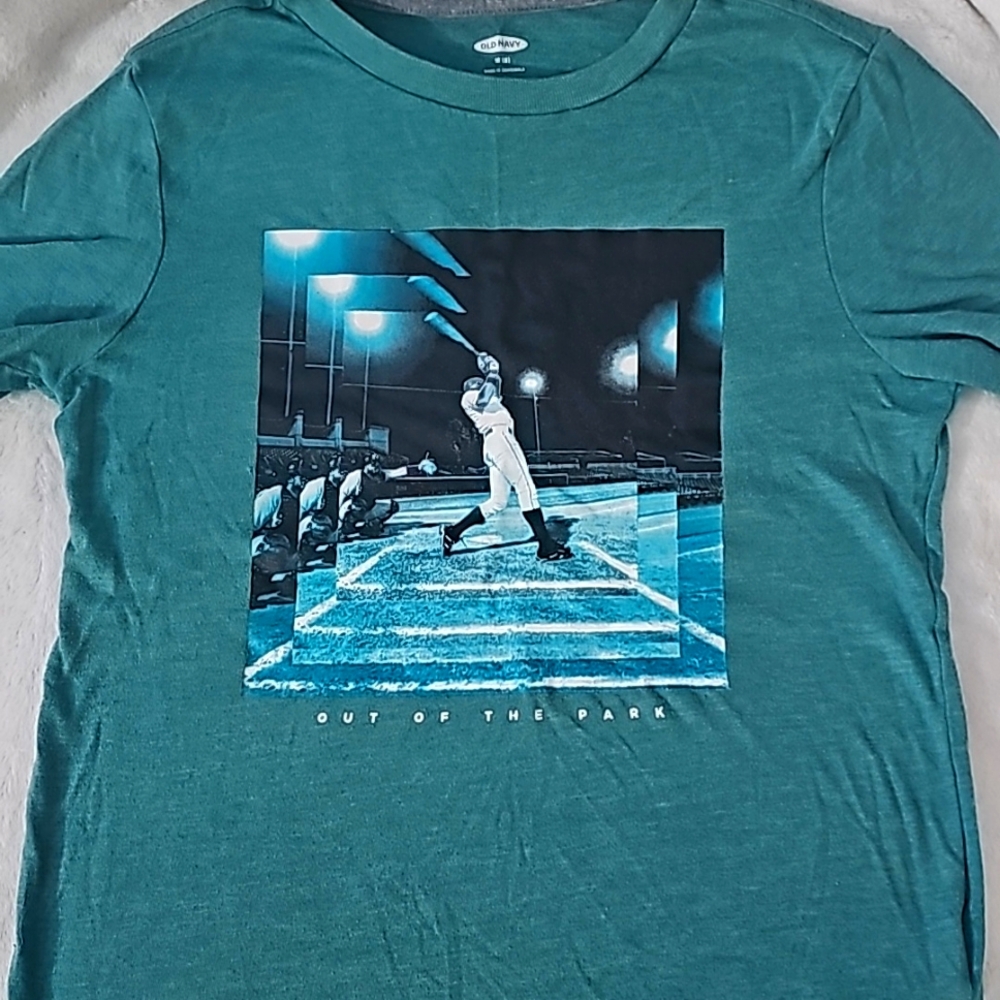 Boys baseball tee